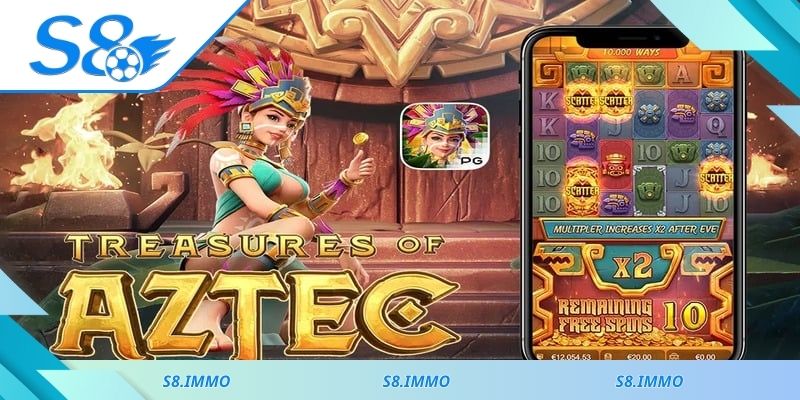 Kho báu Aztec S8 là game slot chỉn chu của PG