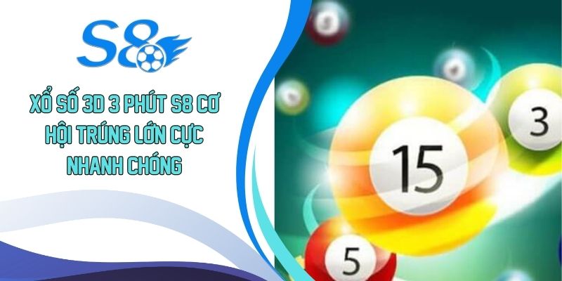 Xổ số 3D 3 phút